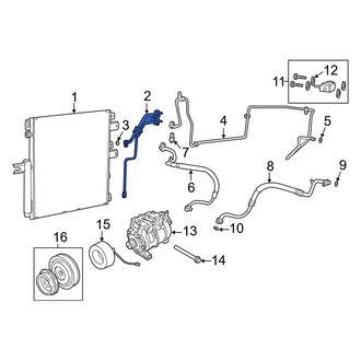 Ram OE - A/C Pipe