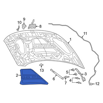 Ram OE - Front Hood Insulation Pad