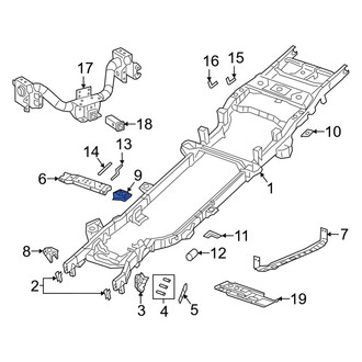 Ram OE - Right Frame Rail Bracket