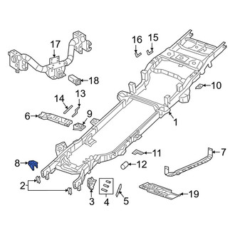 Ram OE - Front Right Shock Mount Bracket