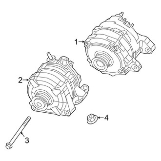 Ram OE - Electrical - Alternator (With Dual Alternators), (6.4L)