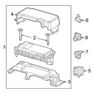 Ram OE - Electrical Components (Cameras), (Regular Cab / Crew Cab / Mega Cab)