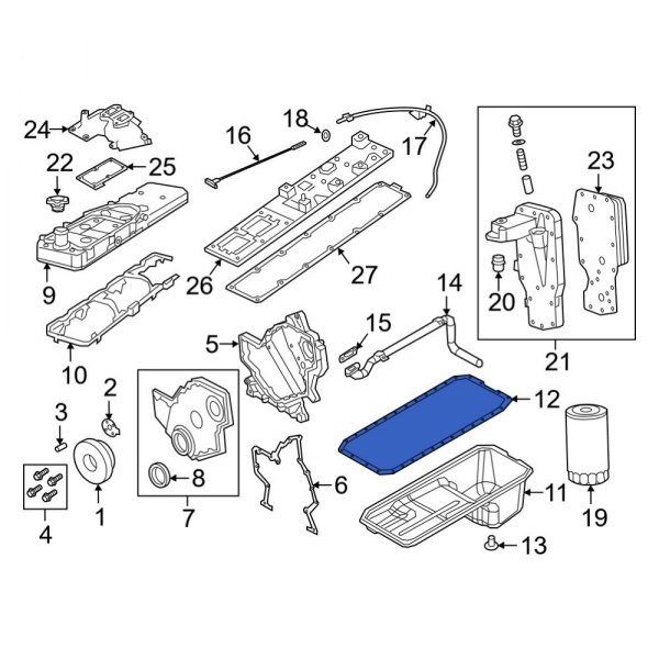 Engine Oil Pan Gasket