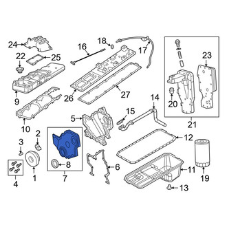 Ram OE - Outer Engine Timing Cover