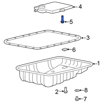 Ram OE - Transmission Filter Bolt