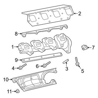 Ram OE - Exhaust System - Manifold