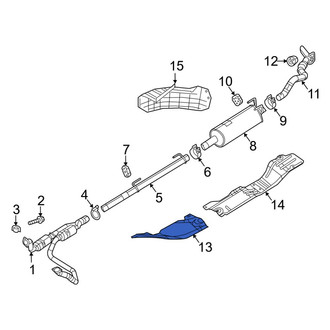 Ram OE - Front Floor Pan Heat Shield