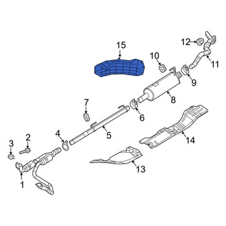 Ram OE - Rear Floor Pan Heat Shield