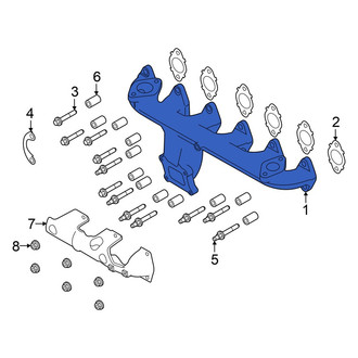 Ram OE - Left Exhaust Manifold