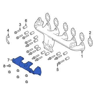 Ram OE - Exhaust Manifold Heat Shield