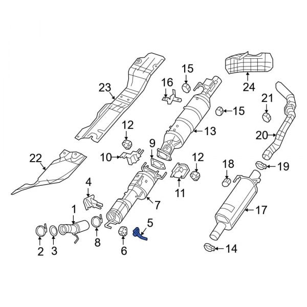 Exhaust System Hanger Bracket