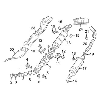 Ram OE - Exhaust System - Exhaust Components