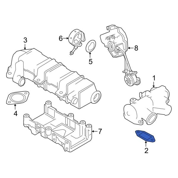 Exhaust Gas Recirculation (EGR) Valve Gasket