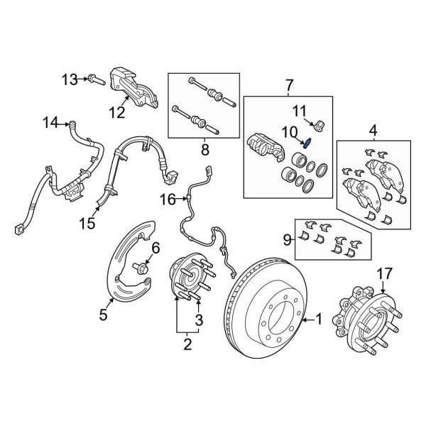 Brake Bleeder Screw