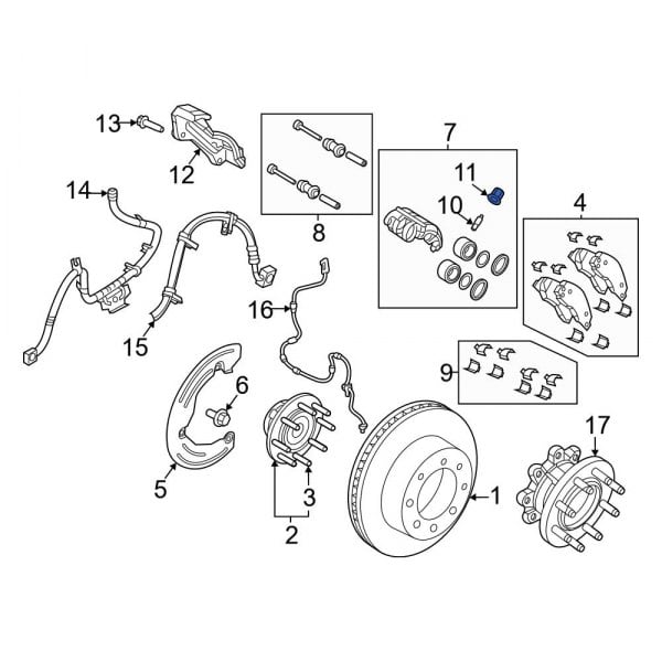 Brake Bleeder Screw Cap