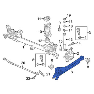 Ram OE - Front Left Suspension Control Arm