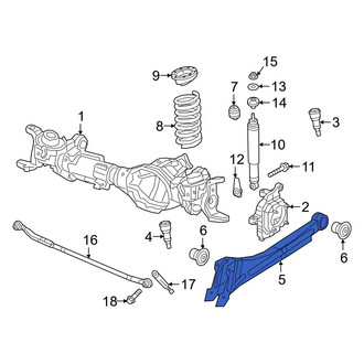 Ram OE - Front Left Suspension Trailing Arm