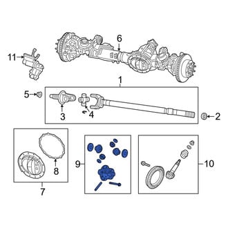 Ram OE - Front Differential Carrier
