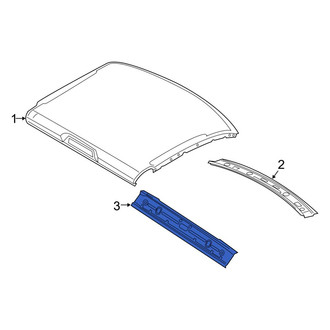 Ram OE - Rear Roof Header Panel