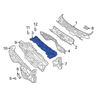 Ram OE - Front Left Cowl Panel
