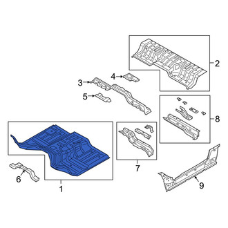 Ram OE - Front Floor Pan
