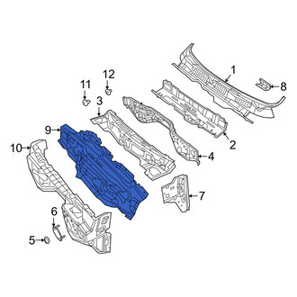 Ram OE - Front Outer Engine Compartment Insulation