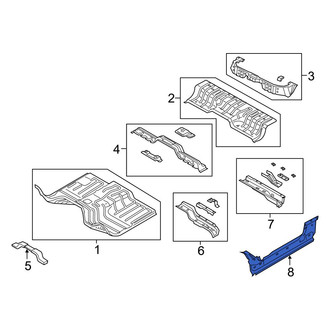 Ram OE - Left Inner Rocker Panel
