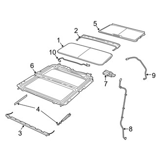 Ram OE - Cab - Sunroof (Big Horn / Laramie / Laramie Longhorn / Limited / Lone Star Mega Cab)