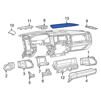 Ram OE - Console Mat