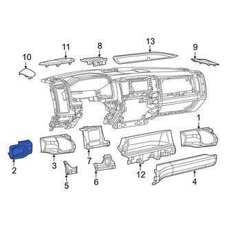 Ram OE - Left Lower Instrument Panel Trim Panel