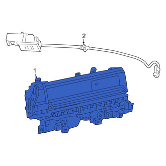 Ram OE - Front Glove Box Assembly