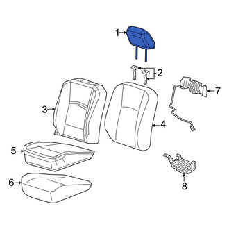 Ram OE - Front Headrest