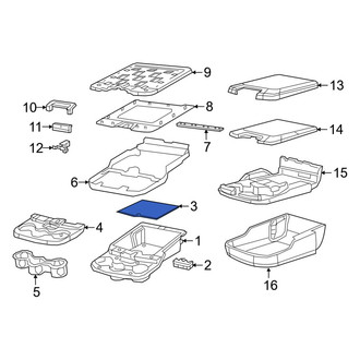 Ram OE - Center Console Mat