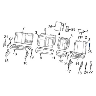 Ram OE - Rear Coat Hook