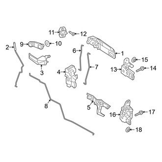 Ram OE - Front Door - Lock & Hardware
