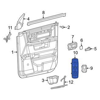 Ram OE - Front Left Door Window Switch