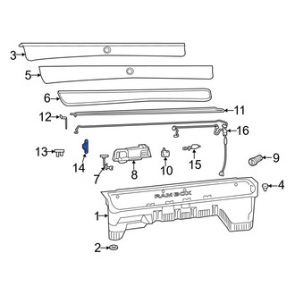 Ram OE - Rear Cargo Area Light