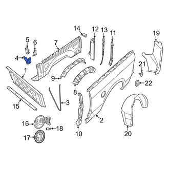 Ram OE - Truck Bed Panel Reinforcement