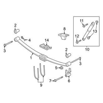Ram OE - Rear Suspension - Suspension Components (W/O Air Suspension)