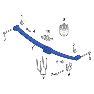 Ram OE - Rear Leaf Spring Assembly