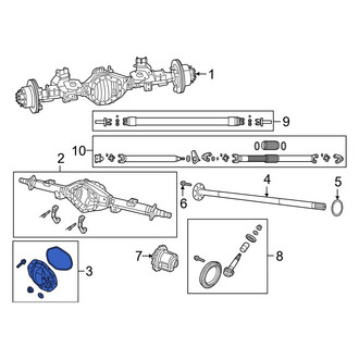 Ram OE - Rear Differential Cover