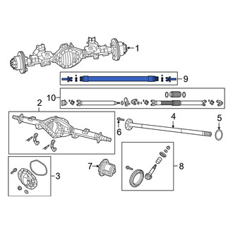 Ram OE - Rear Drive Shaft