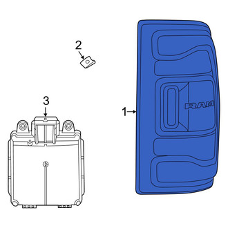 Ram OE - Rear Left Tail Light Assembly