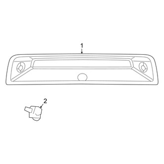 Ram OE - Rear Lamps - High Mount Lamps (Regular Cab / Crew Cab / Mega Cab)