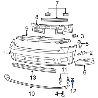 Ram OE - Valance Panel Clip