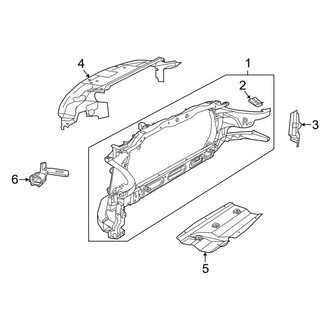 Ram OE - Radiator Support