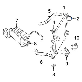 Ram OE - Upper Radiator Insulator