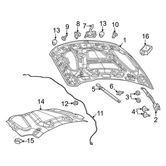 Ram OE - Hood & Components (1500)