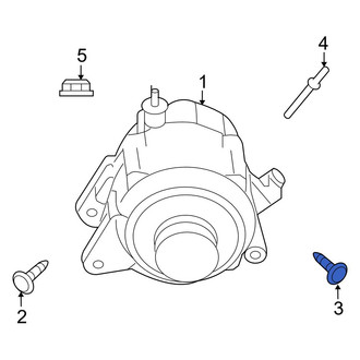 Ram OE - Right Lower Alternator Bracket Bolt