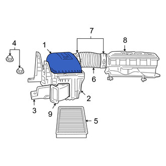 Ram OE - Upper Air Filter Housing